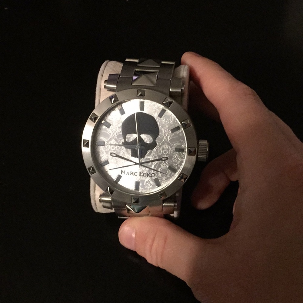 Stainless steel Marc Ecko watch